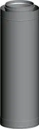Wolf-Abgasrohr-DN250-350-konzentrisch-1000-mm-aus-Edelstahl-PP-2651411 gallery number 1